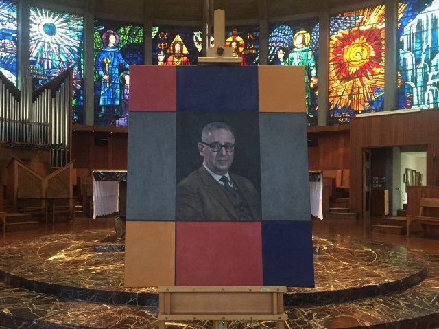 Retrato oficial de José Ferragut Pou, obra de Carmen Cañadas